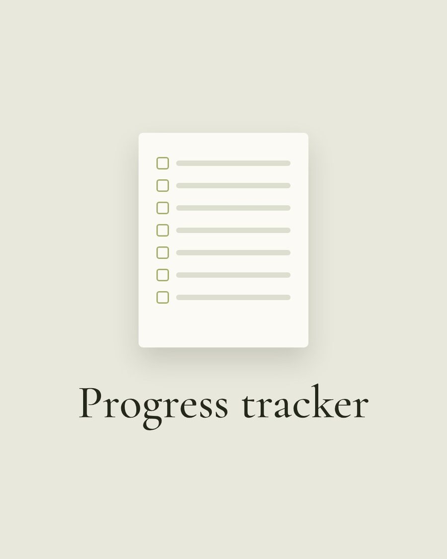 Progress tracker